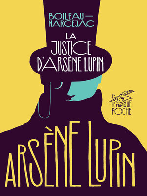cover image of La Justice d'Arsène Lupin